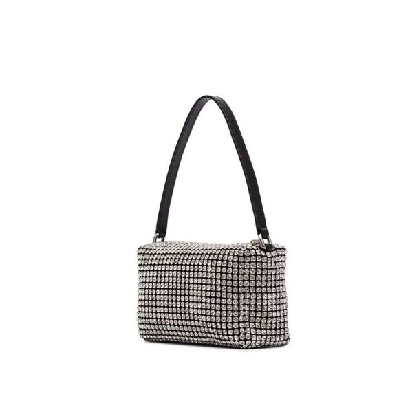 ♥️ AKIRA Heiress type flex handbag with all-over crystal embellishment - Picture 11 of 16